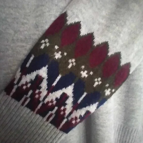 Vince Camuto Fair Isle Sweater: Just In Time For Football Season - Picture 3 of 6
